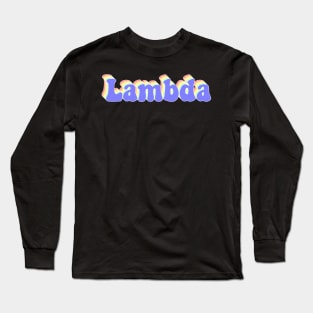 LAMBDA Long Sleeve T-Shirt